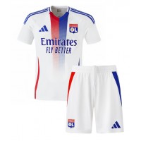 Camiseta Olympique Lyonnais Alexandre Lacazette #10 Primera Equipación Replica 2024-25 para niños mangas cortas (+ Pantalones cortos)